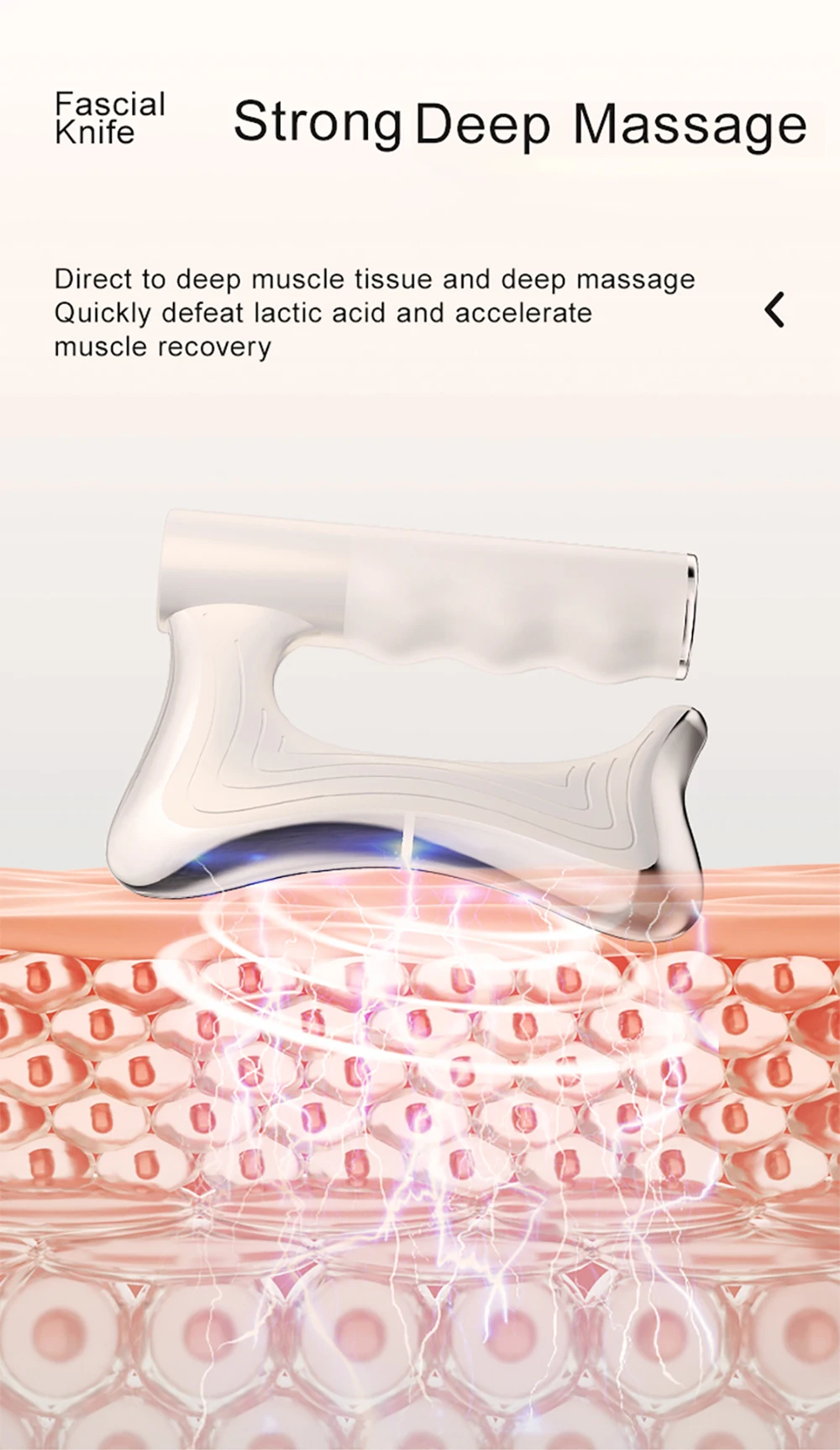 Electric Deep Tissue Massage Blade – Heated Fascia Relaxation Tool — product image 6