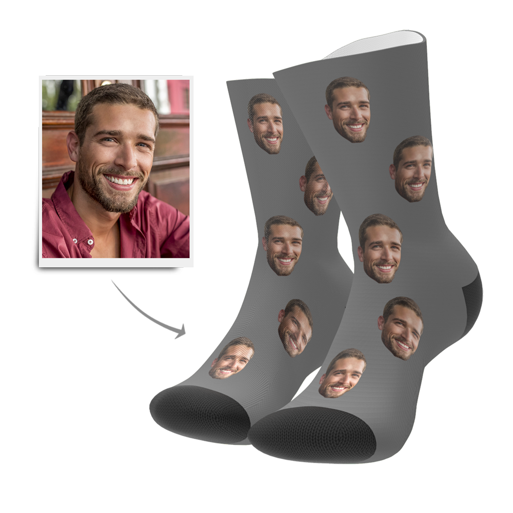 Custom Face Socks Personalized Photo Sock — product image 10
