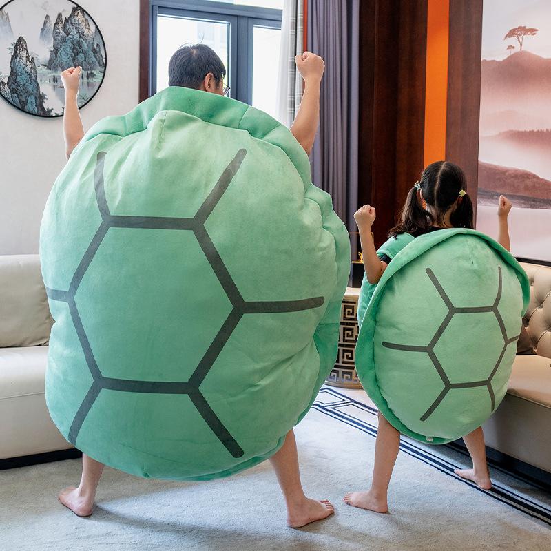 Green Wearable Turtle Shell Pillows — product image 3