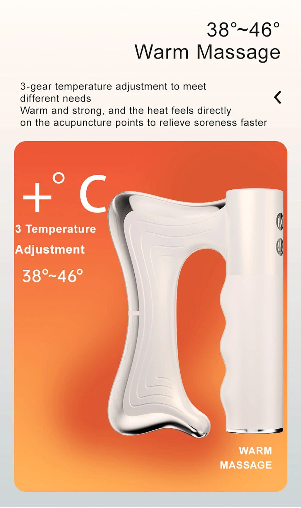 Electric Deep Tissue Massage Blade – Heated Fascia Relaxation Tool — product image 3