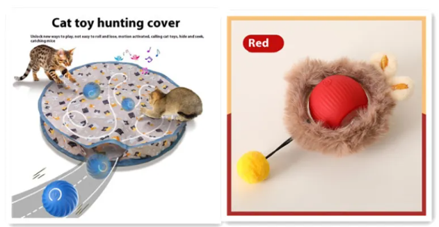 PurrPlay Self-Rolling Cat Toy Ball — product image 10