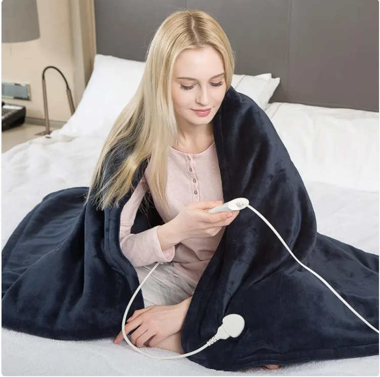 3-Level Safety Heated Blanket with Adjustable Temperature — product image