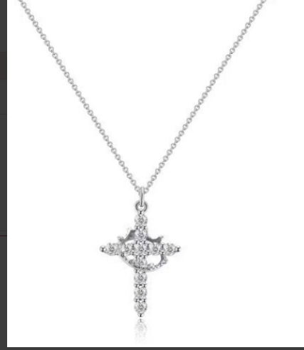 Crown Cross Necklace — product image 10