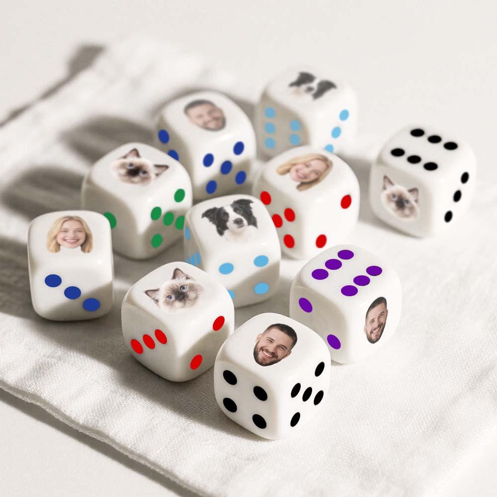 Custom Face Dice Birthday Gifts Funny Gift Party Game Gift Party Favors — product image 7