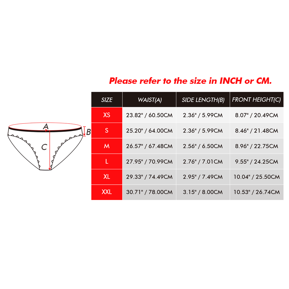 Valentine's Day Gift Heart - Custom Face Panties Underwear — product image 7