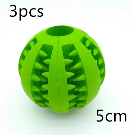 Interactive Rubber Slow Feeder Dog Ball — product image 10