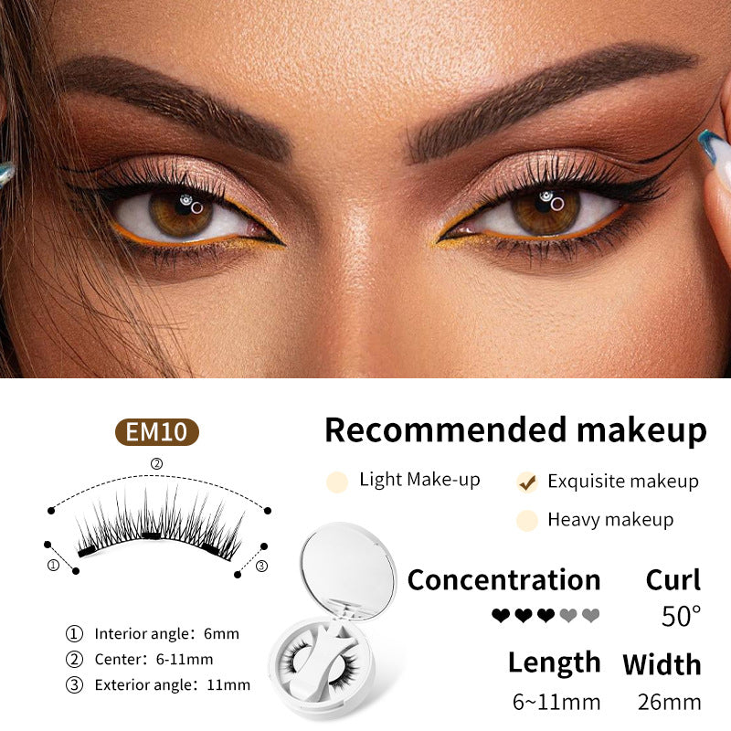 Magnetic False Eyelashes Set with Applicator — product image 9