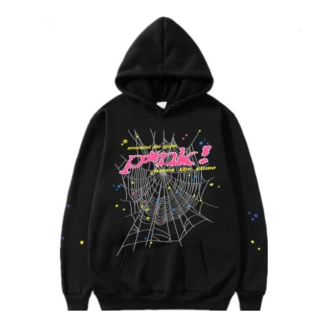 Spider Letter Prints Hoodies — product image 20
