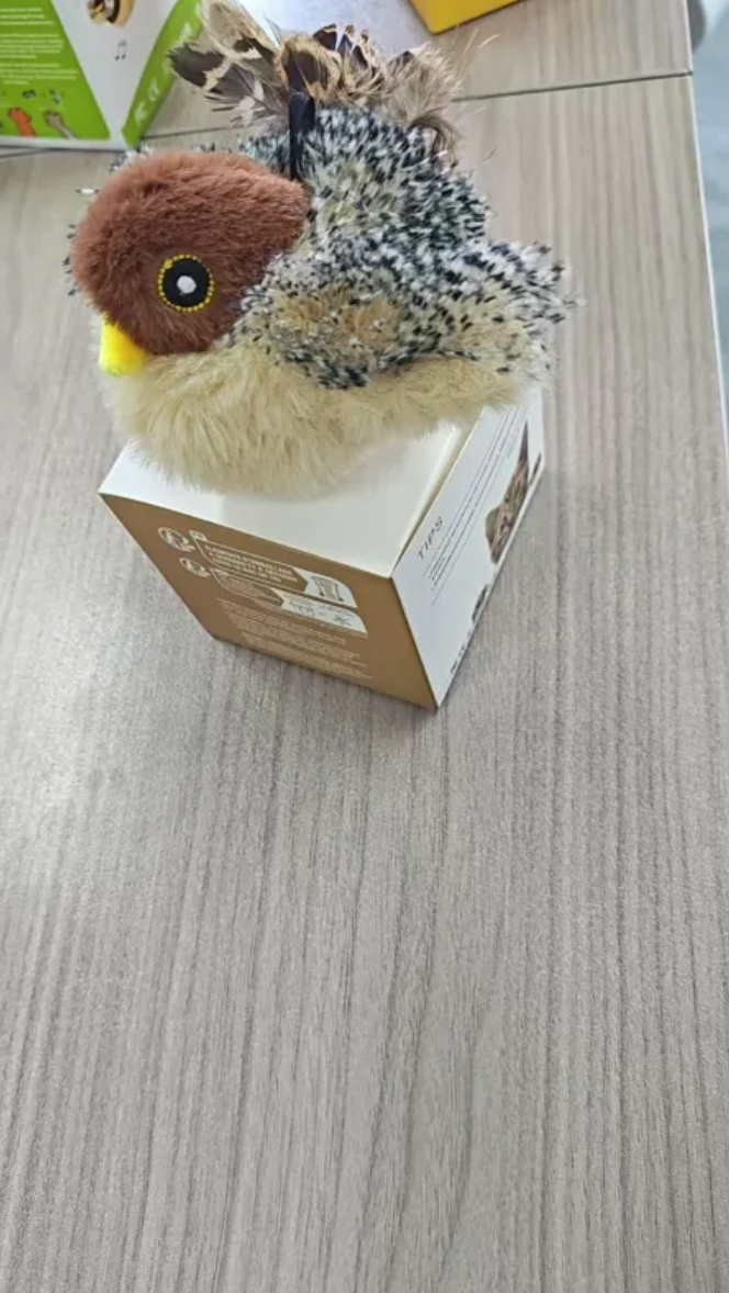Plush Bird Pet Toy — product image