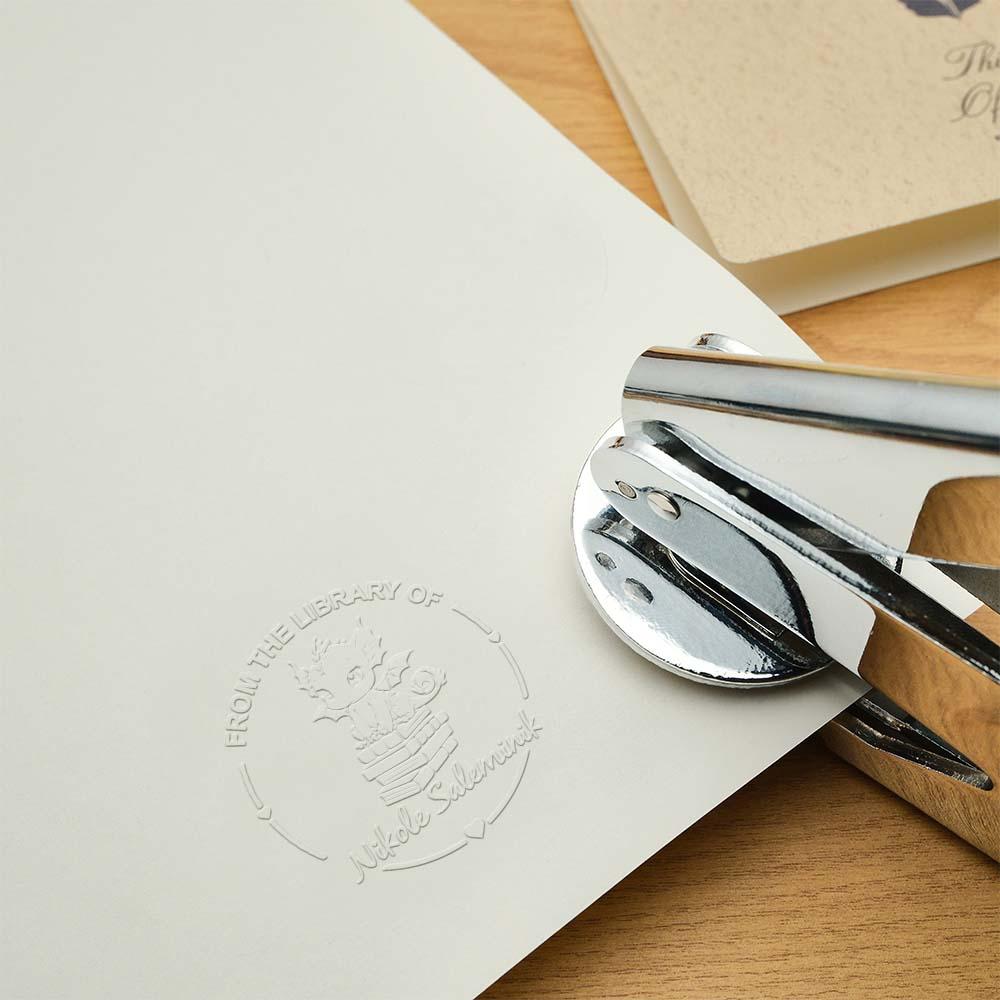 Custom Text Handheld Steel Stamp Seal - Personalized Marking Tool — product image 5