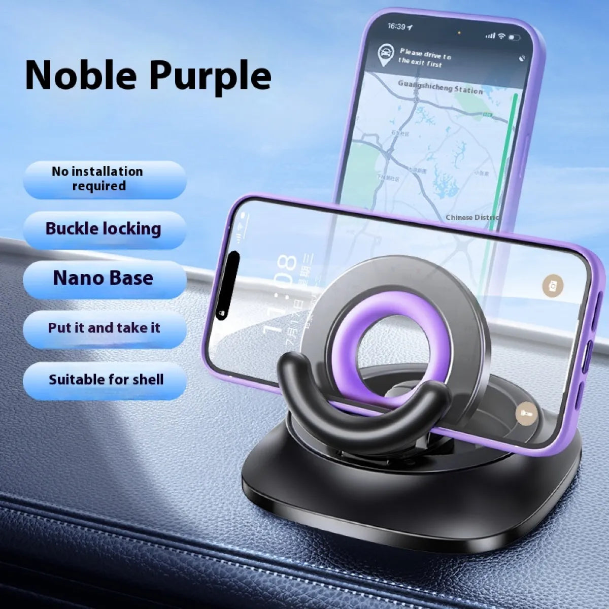 Adjustable Car Mount Magnetic Phone Holder — product image 9