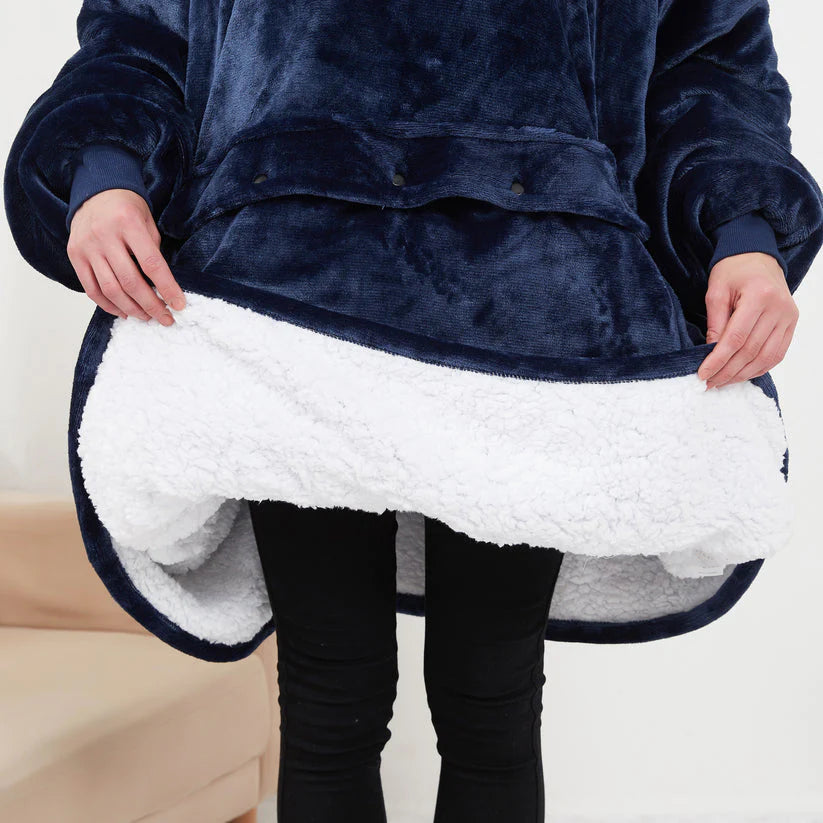 Heated Hoodie Blanket — product image