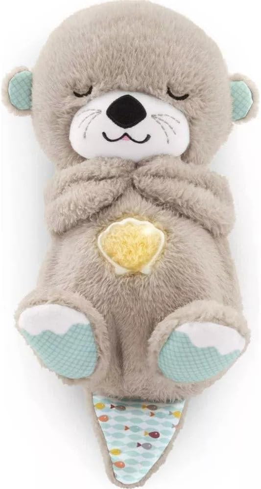 Sound Machine Soothe 'n Snuggle Otter Portable Plush Baby Toy with Sensory Details Music Lights & Rhythmic Breathing Motion — product image 2