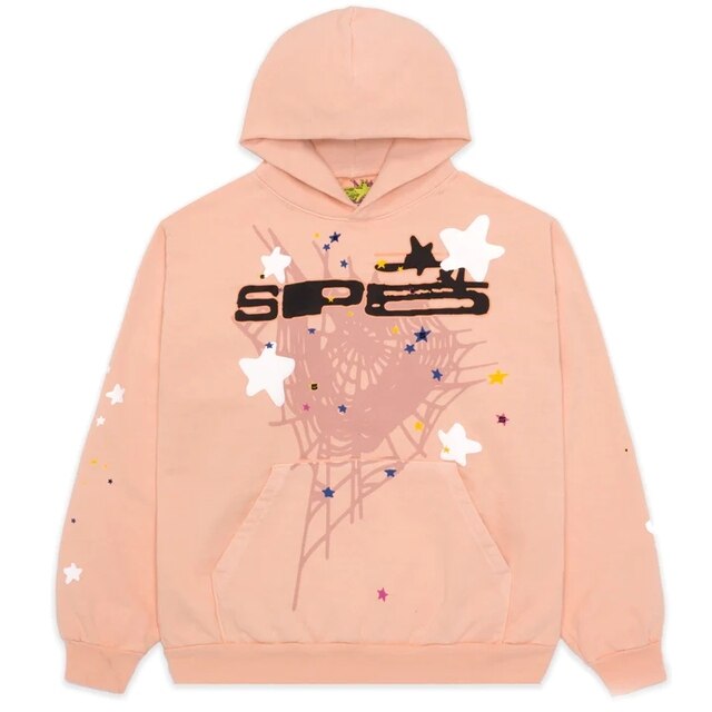 Spider Letter Prints Hoodies — product image 9