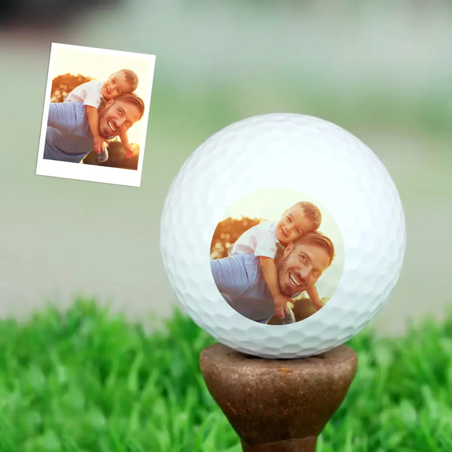 Custom Golf Ball with Picture Gift for Golf Lover — product image