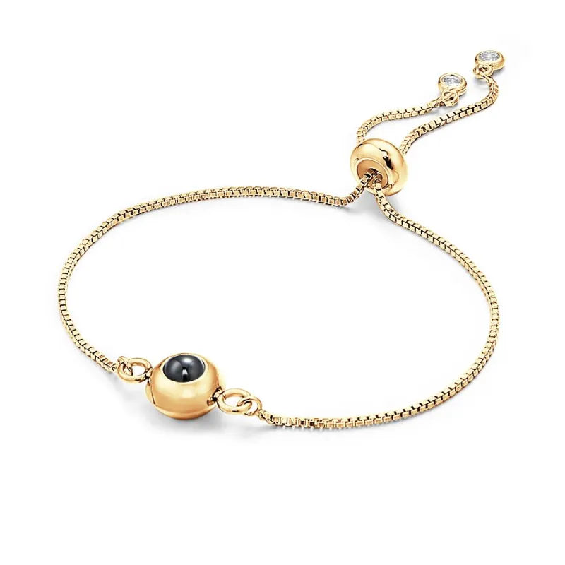 Photo Projection Bracelet Personalized Adjustable Bracelet Sweet Cool Anniversary Gift for Her — product image 6
