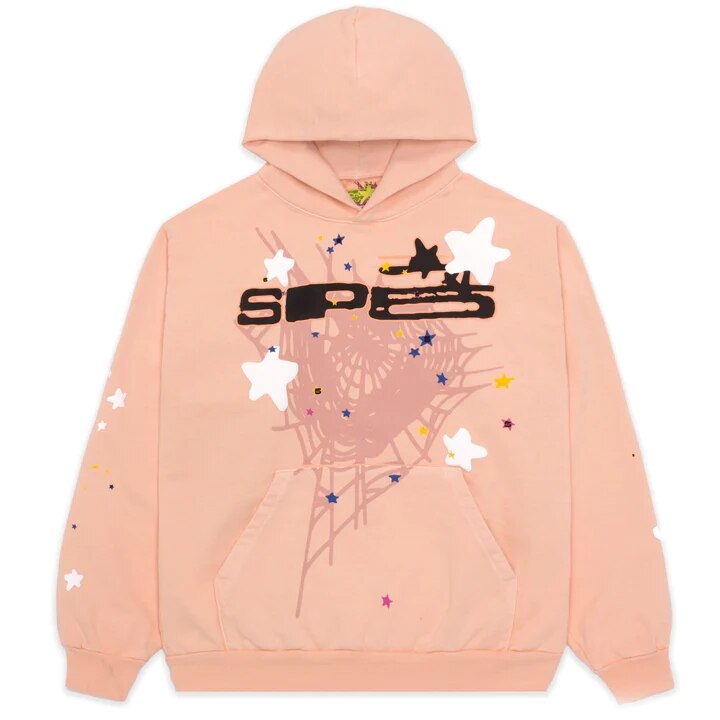 Spider Letter Prints Hoodies — product image 2