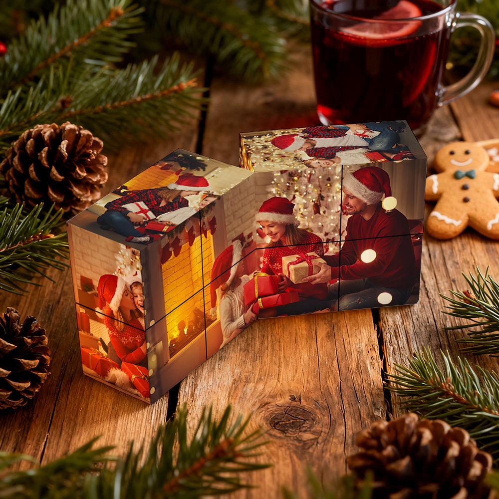 Custom Photo Cube Personalized Magic Puzzle Christmas Gift for Family — product image 4