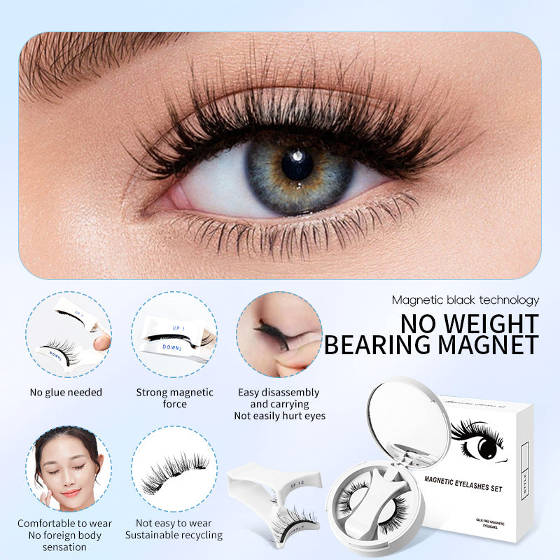 Magnetic False Eyelashes Set with Applicator — product image 5