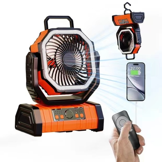 Outdoor Household Power Bank LED Light Camping Fan — product image 9