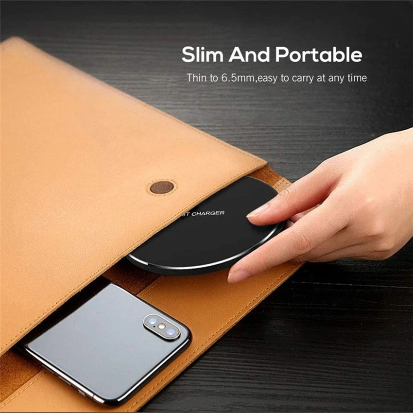 60W Wireless Charger Pad for iPhone & Samsung Phones — product image