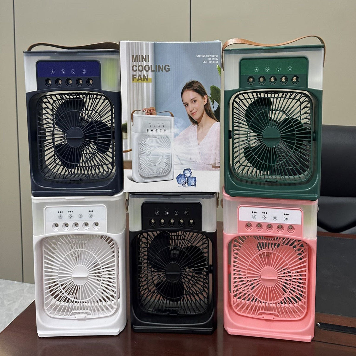 Portable 3-in-1 Air Cooler Fan – Mini AC for Room, Office & Car | Fast Cooling + Humidifier | Ships from USA 🇺🇸 | TikTok & Amazon Hot Seller! — product image 3