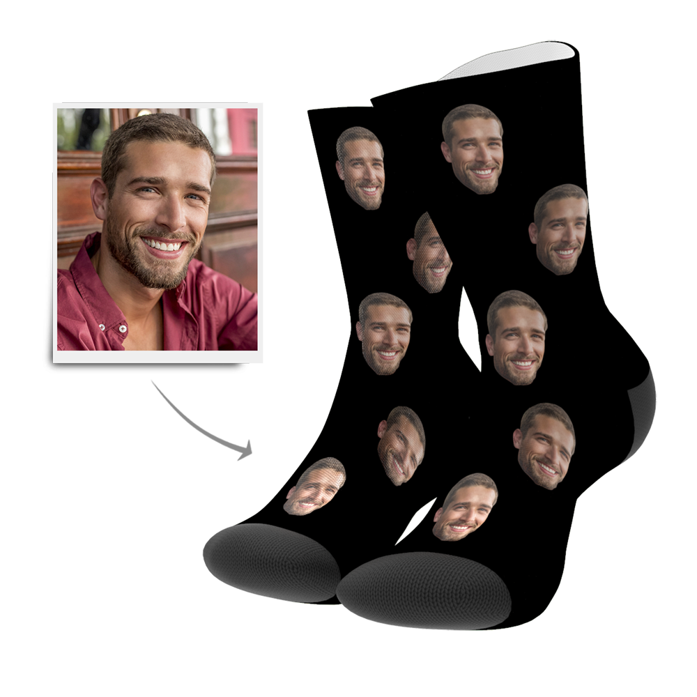 Custom Face Socks Personalized Photo Sock — product image 6