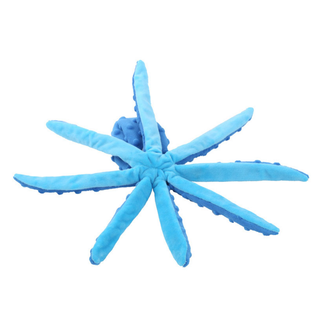 Interactive Bite-resistant Plush Octopus Pet Toy — product image 3