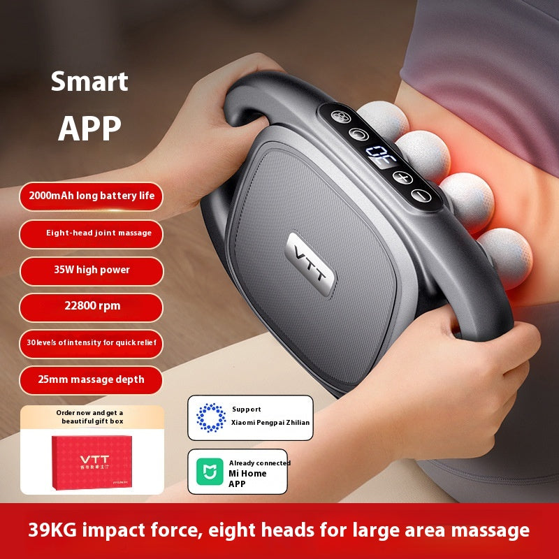 Deep Tissue Muscle Massage Gun, 8/16 Heads — product image 4