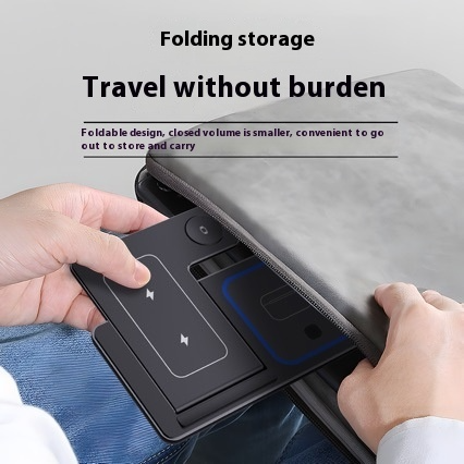 3 In 1 LED Fast Wireless Charger Stand Foldable Charging Station — product image 3