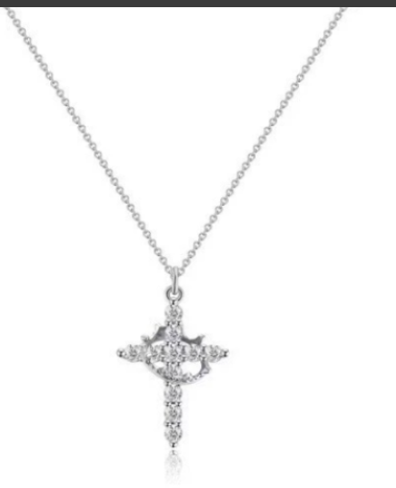 Crown Cross Necklace — product image 11