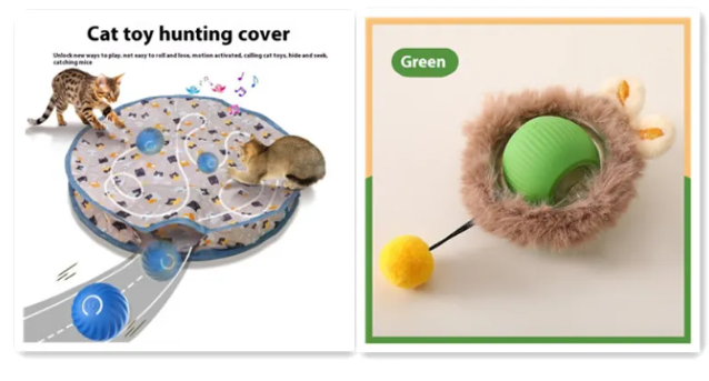 PurrPlay Self-Rolling Cat Toy Ball — product image 8