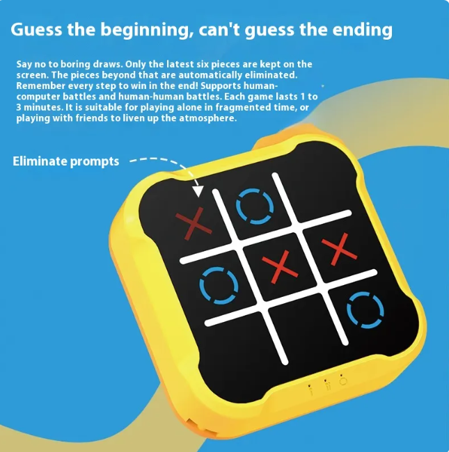 Educational Tic-Tac-Toe Toy for Kids — product image