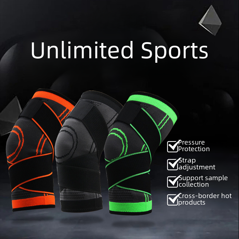 Men's Compression Knee Brace for Sports and Fitness — product image