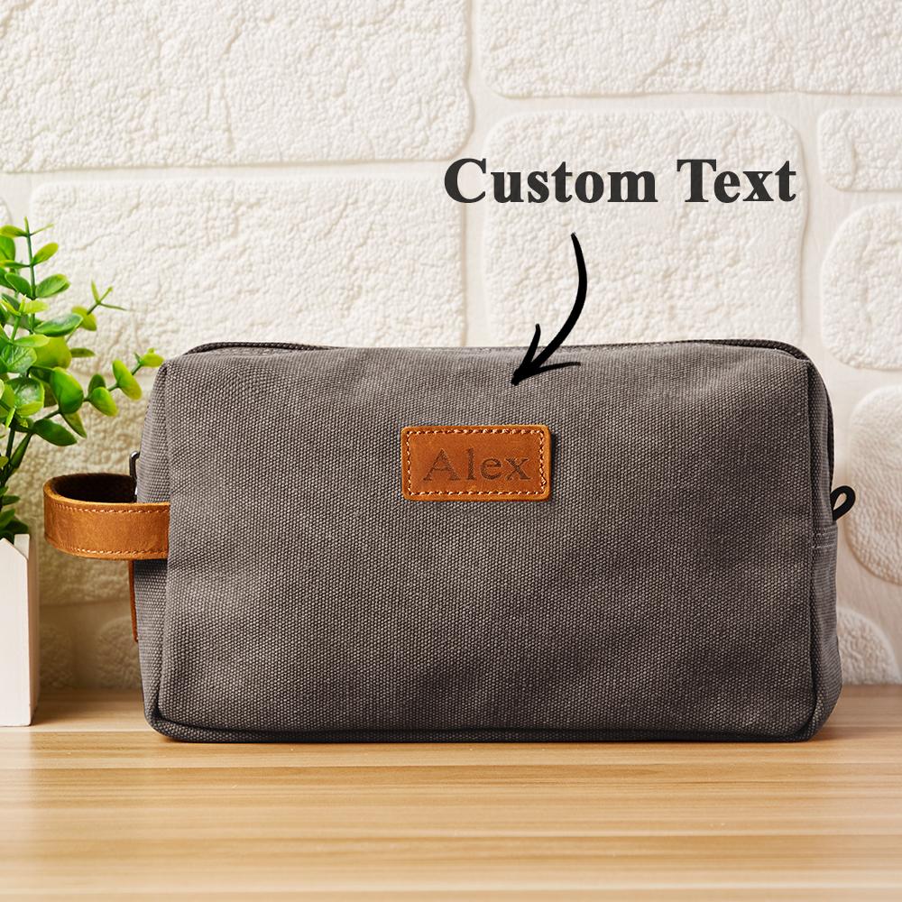 Personalized Engraved Toiletry Bag - Perfect Wedding Gift — product image 5