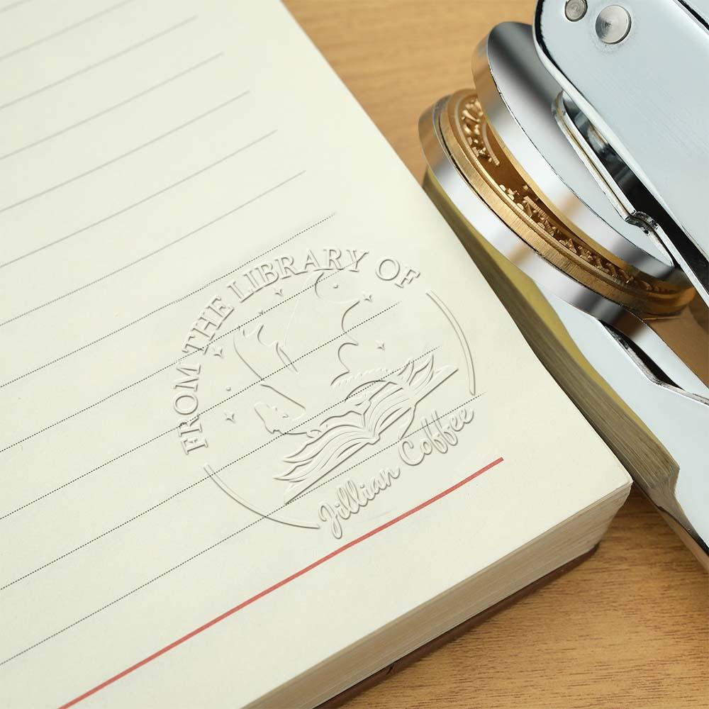 Custom Text Handheld Steel Stamp Seal - Personalized Marking Tool — product image 8