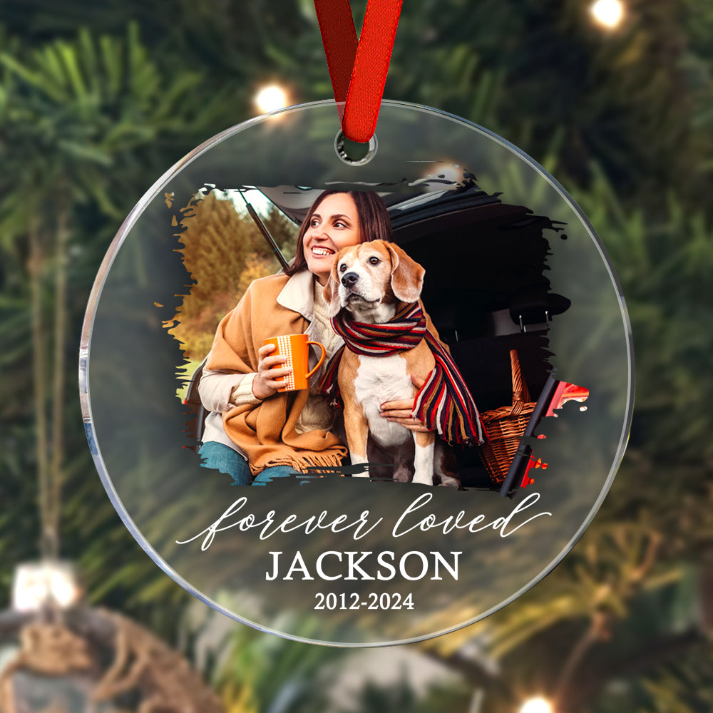Personalized Memorial Pet Ornament Christmas Ornament Christmas Gift for Pet Lovers — product image 5