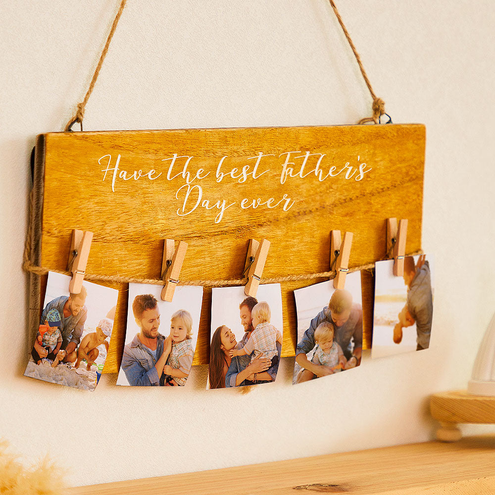 Custom Photo Display Board Picture Hanging Board Home Decoration — product image 2