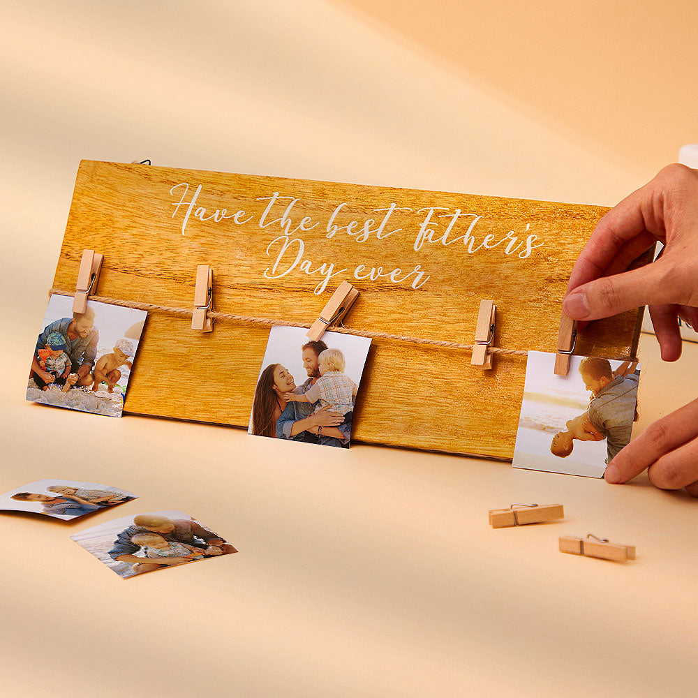 Custom Photo Display Board Picture Hanging Board Home Decoration — product image 3