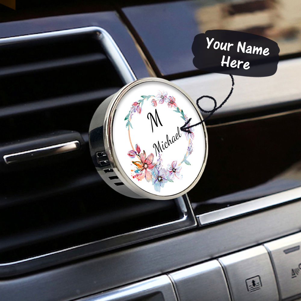Custom Car Aromatherapy Essential Oil Diffuser Car Air Freshener Vent Clip