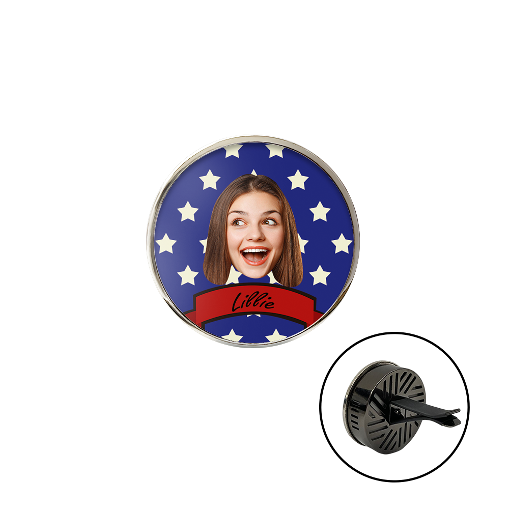 Custom Car Aromatherapy Essential Oil Diffuser Car Air Freshener Vent Clip — product image 6