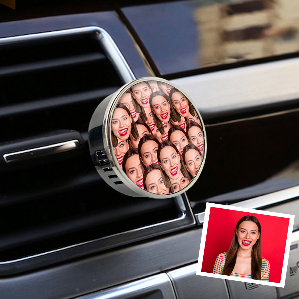 Custom Car Aromatherapy Essential Oil Diffuser Car Air Freshener Vent Clip — product image 9