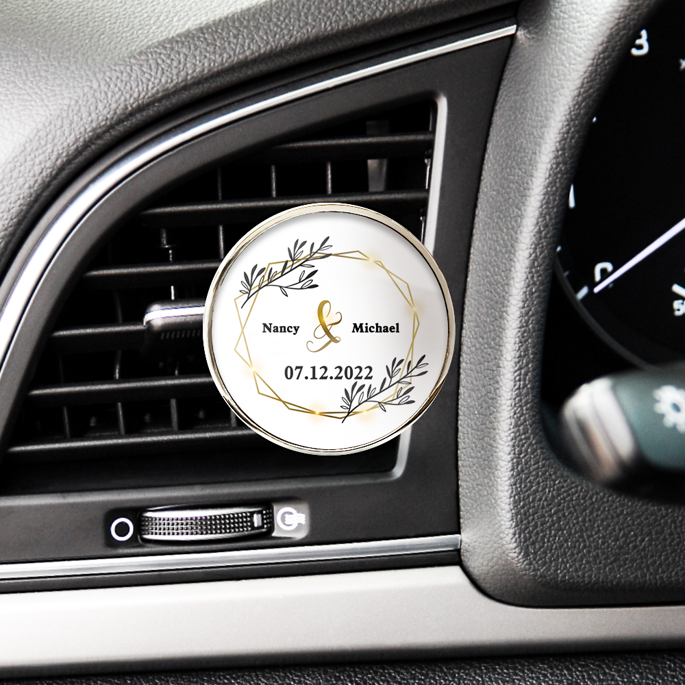 Custom Car Aromatherapy Essential Oil Diffuser Car Air Freshener Vent Clip — product image 11