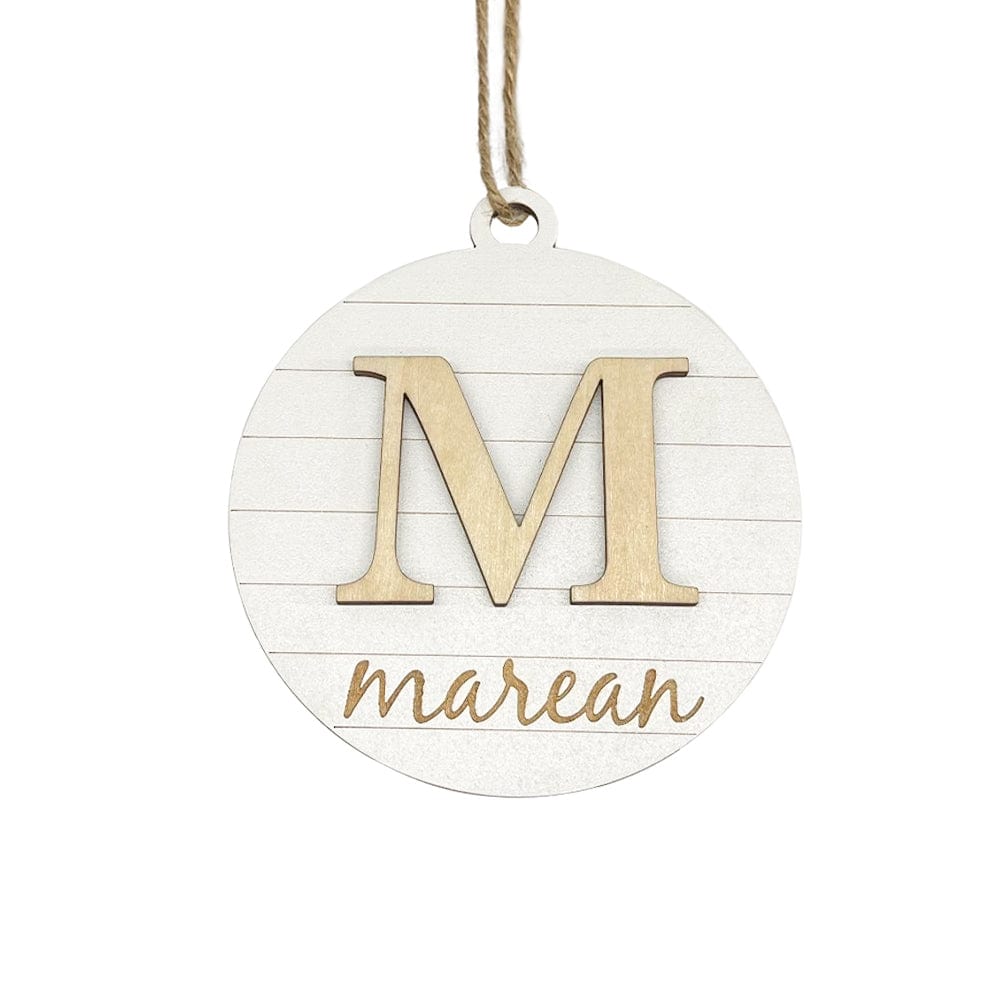 Custom Engraved Name Christmas Ornament Personalized Wooden Ornament Christmas Tree Decoration — product image 3