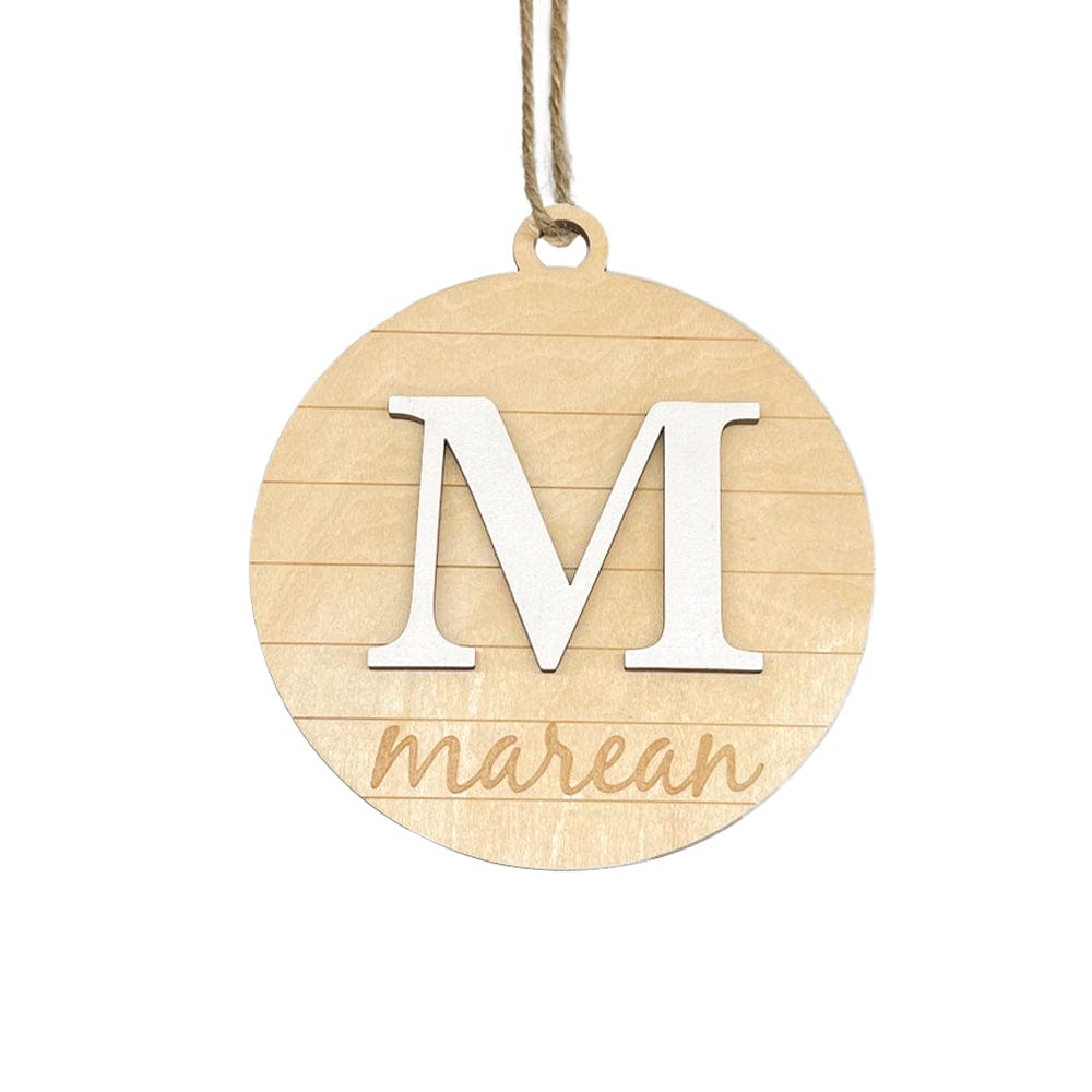 Custom Engraved Name Christmas Ornament Personalized Wooden Ornament Christmas Tree Decoration — product image 6
