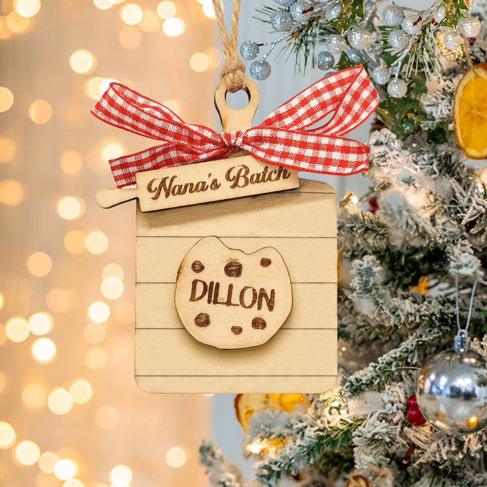 Personalized Family Ornament Custom Family Name Christmas Cookie Ornament Gifts — product image 6
