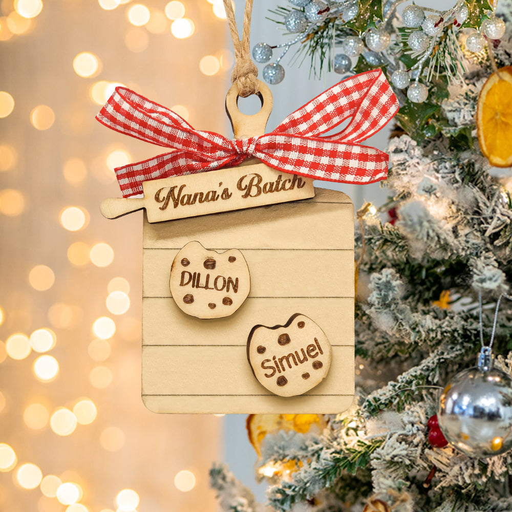 Personalized Family Ornament Custom Family Name Christmas Cookie Ornament Gifts — product image 7