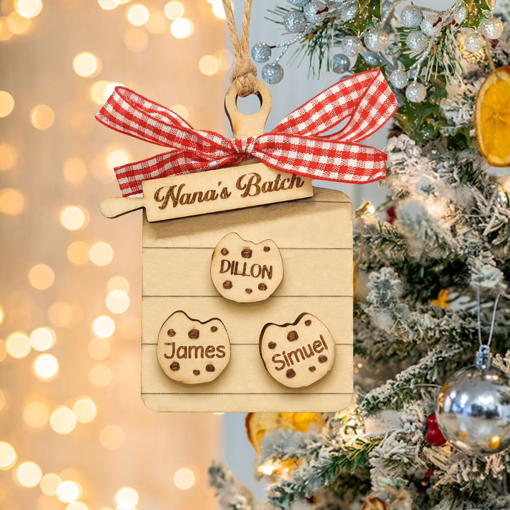 Personalized Family Ornament Custom Family Name Christmas Cookie Ornament Gifts — product image 8