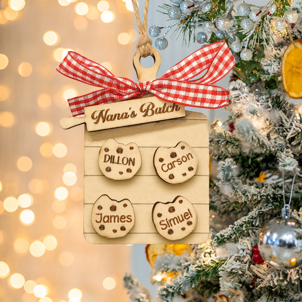 Personalized Family Ornament Custom Family Name Christmas Cookie Ornament Gifts — product image 9