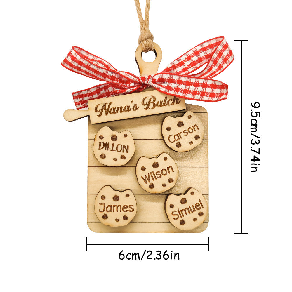 Personalized Family Ornament Custom Family Name Christmas Cookie Ornament Gifts — product image 5
